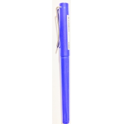 Ручка гелевая синяя, синие чернила